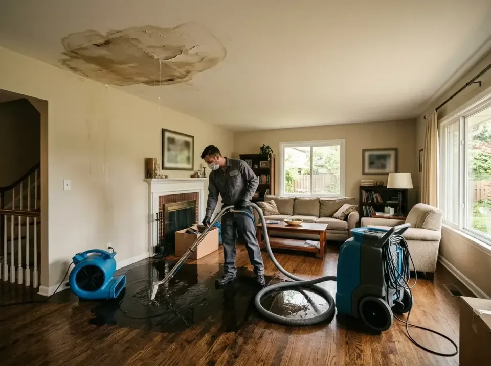 attic-pipe-burst-ceiling-drip-008 — frequently asked questions, Water Damage Restoration & Carpet Care in Bono, AR